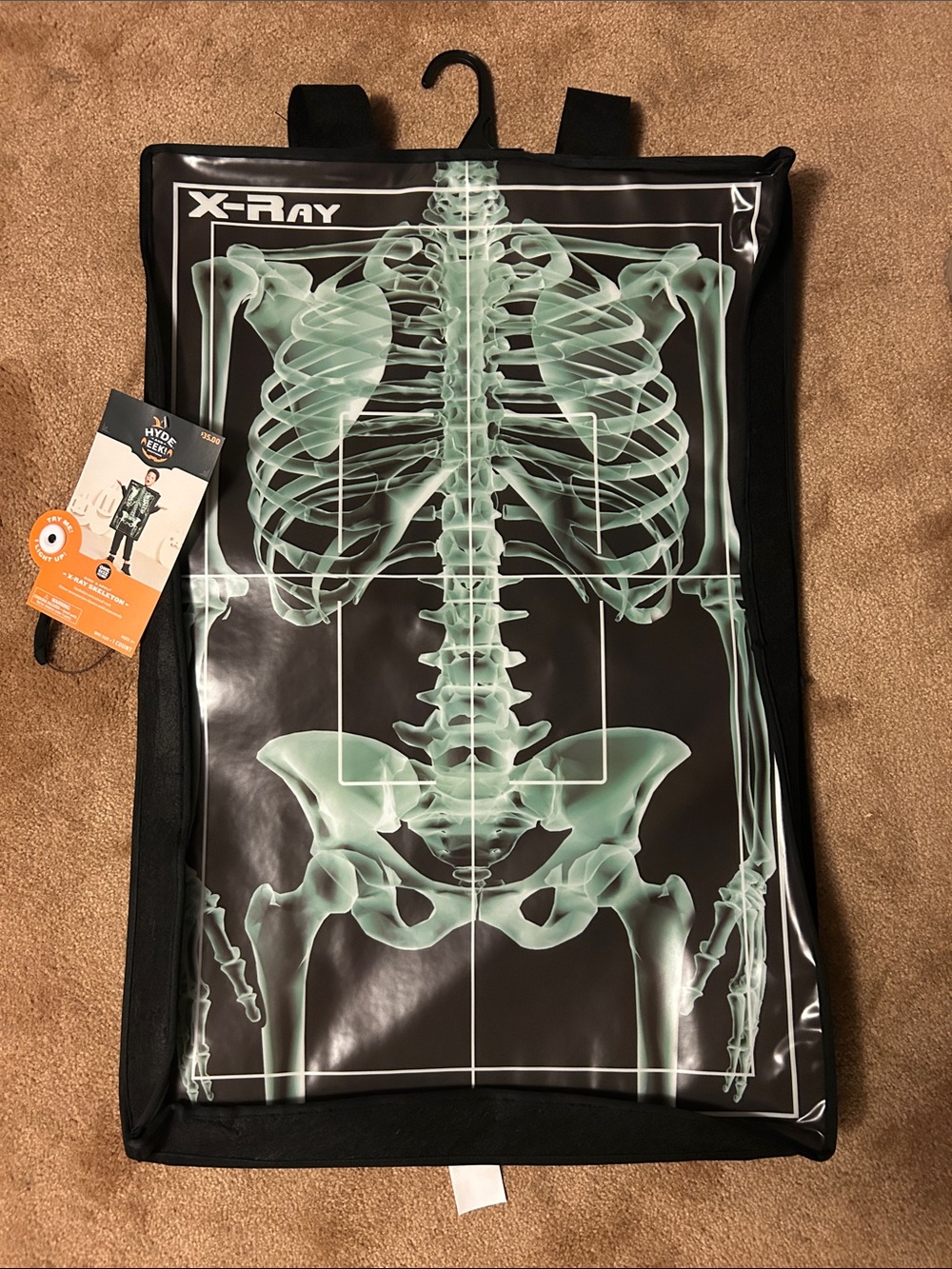 4/$20 Halloween Costume Xray Skeleton
